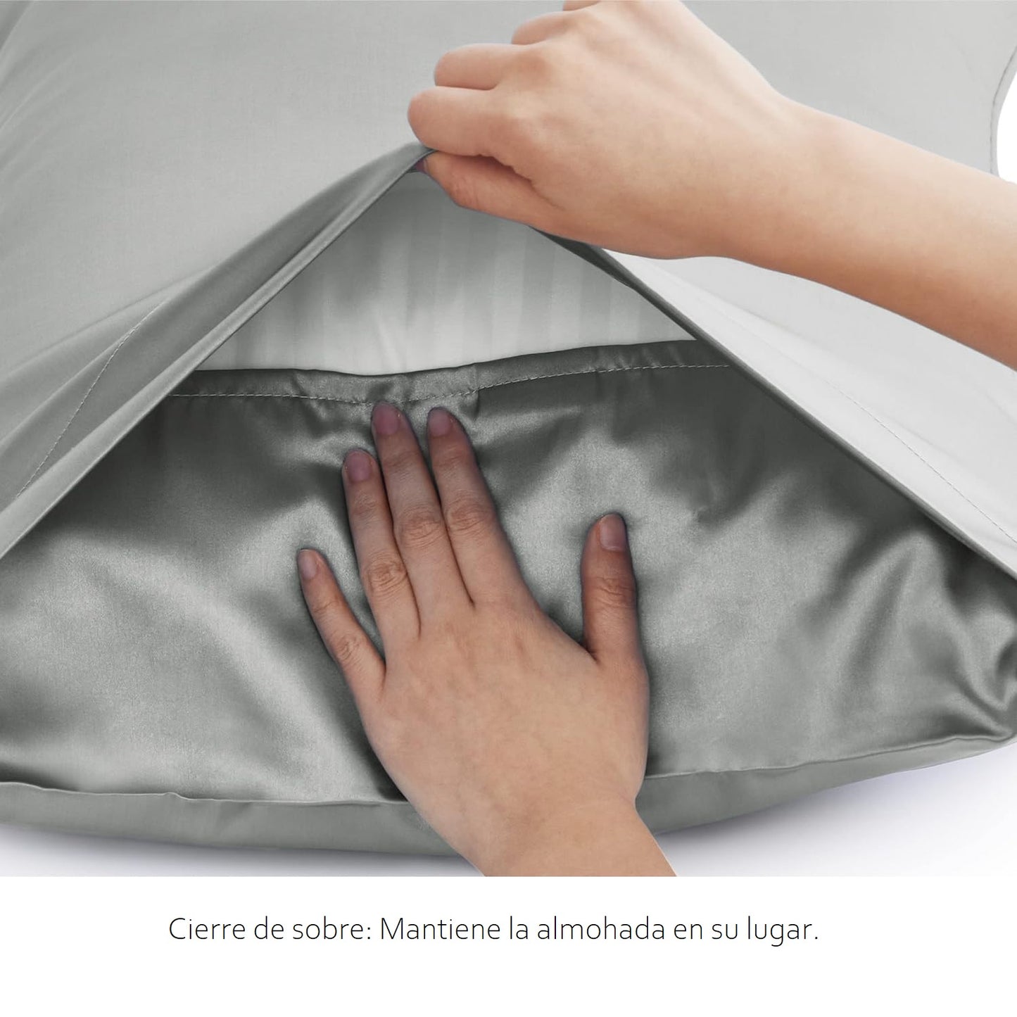 Fundas Satin Premium x 2 unidades