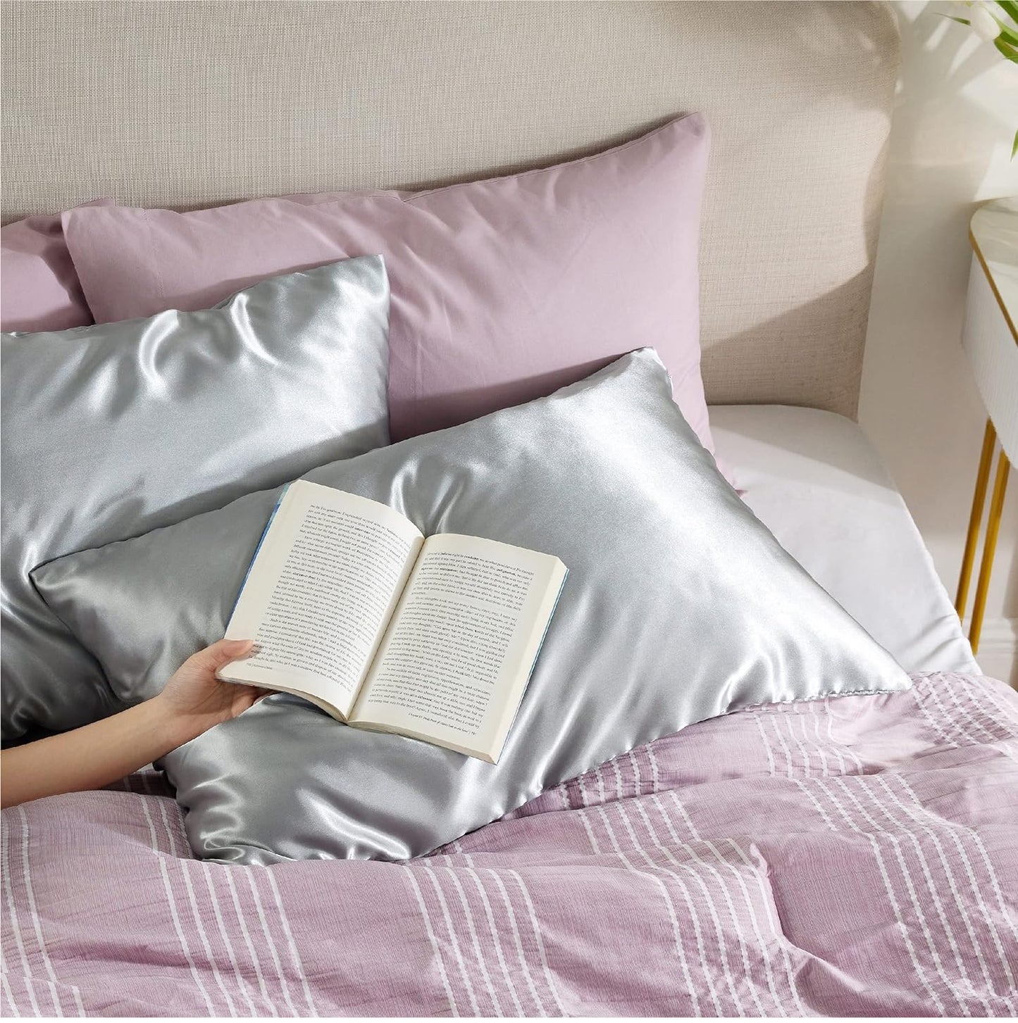 Fundas Satin Premium x 2 unidades