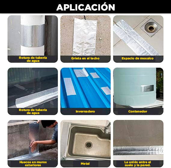 CINTA IMPERMEABLE 30 METROS, MEGA PONTENTE