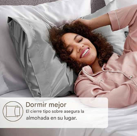 Fundas Satin Premium x 2 unidades