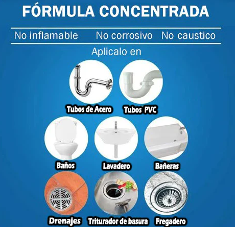 LIMPIADOR DE CAÑERÍAS - DESAGÜES🔥Compra 1 y llévate 1 gratis