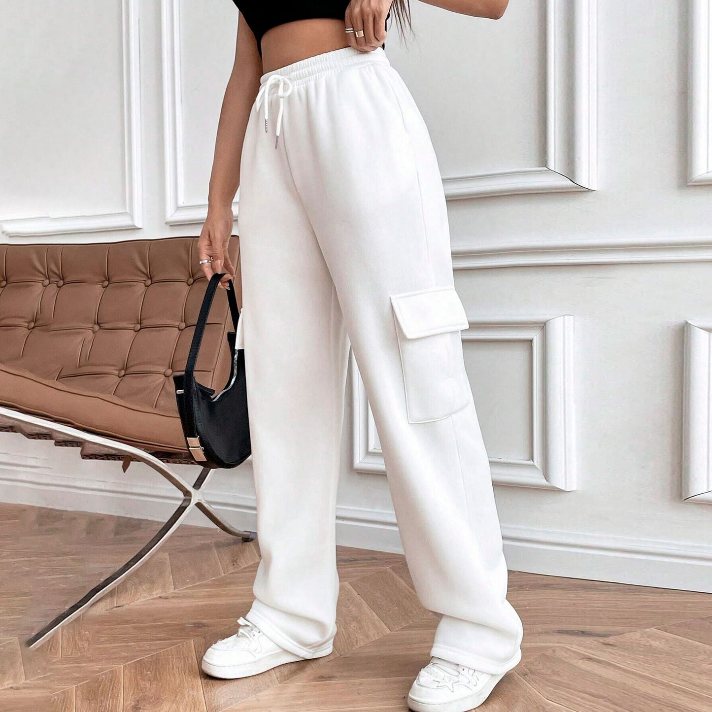 Lleva 3 unidades Jogger bota recta estilo cargo