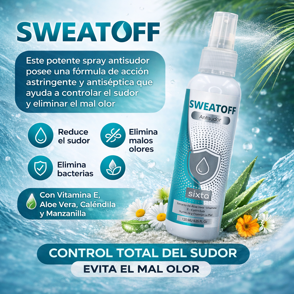 Antisudoral Axilas Secas 24H – Controla Sudor y Mal Olor