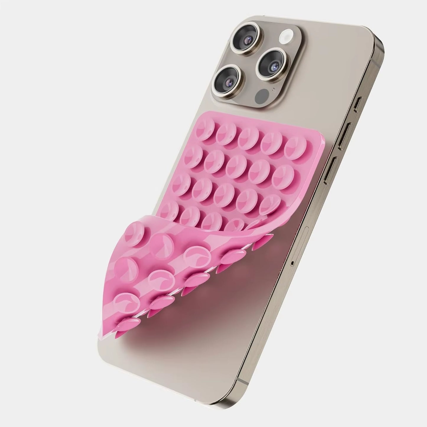 Soporte Trípode para Celular de Doble Ventosa en Silicona x3