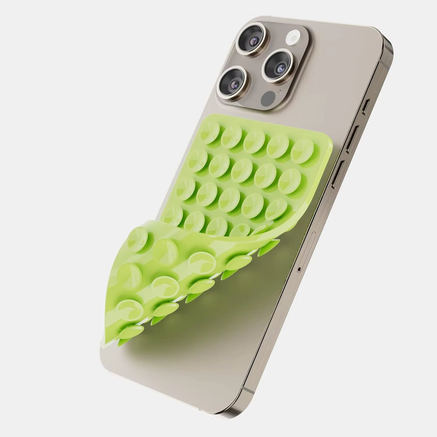 Soporte Trípode para Celular de Doble Ventosa en Silicona x3