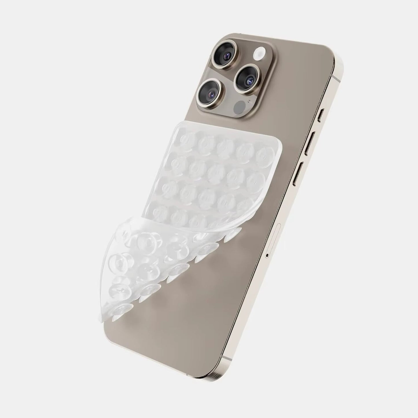 Soporte Trípode para Celular de Doble Ventosa en Silicona x3