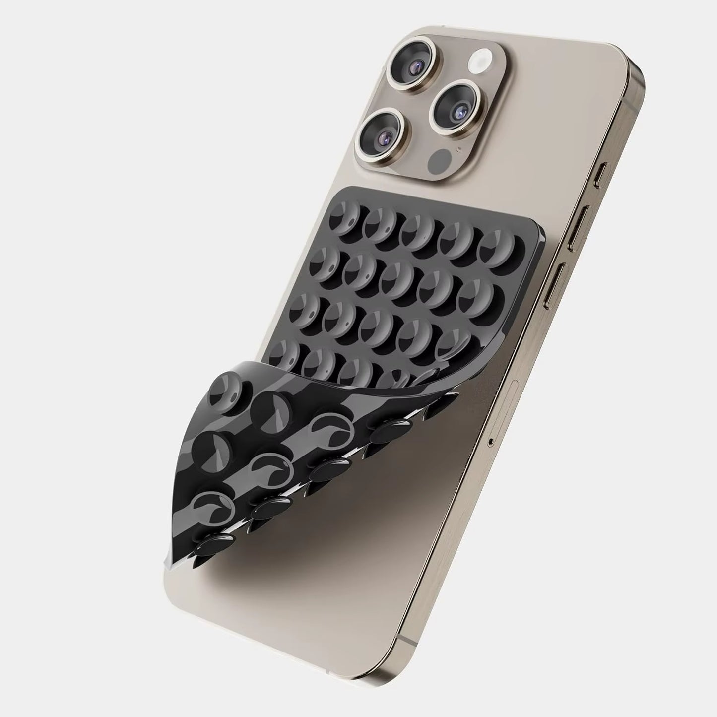 Soporte Trípode para Celular de Doble Ventosa en Silicona x3