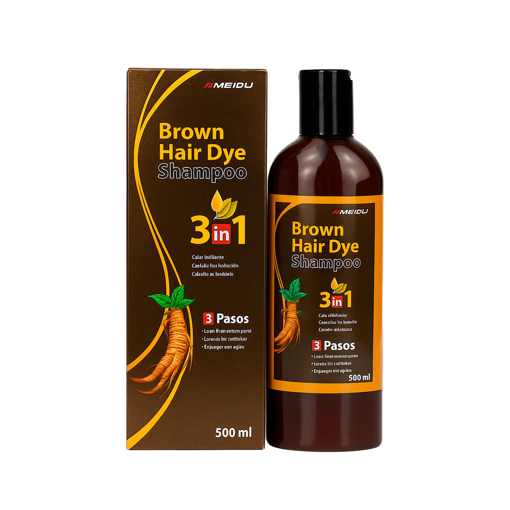 Shampoo Cubre canas al instante sin tintes agresivos x 2 unidades