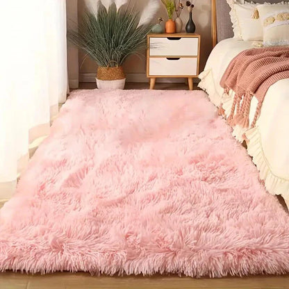 Alfombra de peluche ultra suave que transforma cualquier espacio en hogar