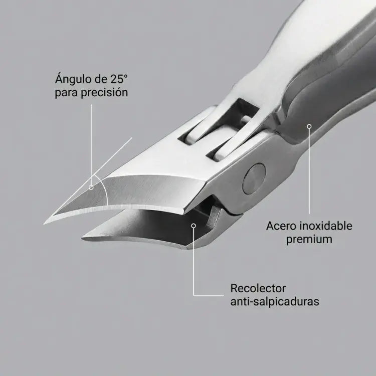 KIT de cortauñas profesional anti-cortes para uñas seguras y sin dolor